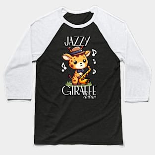 jazz giraffe Baseball T-Shirt